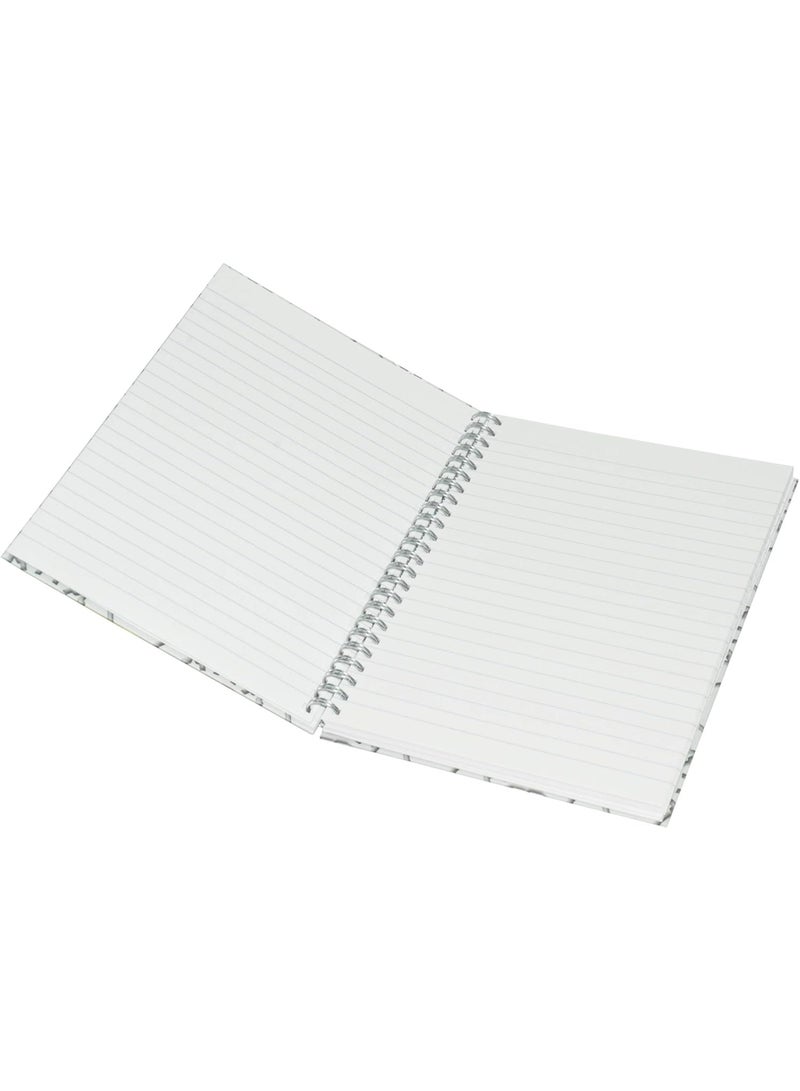 FIS Light Spiral Hard Cover Notebook, Single Ruled, 100 Sheet, A5 Size, 5 Piece - LINBSA51511 - Image 2